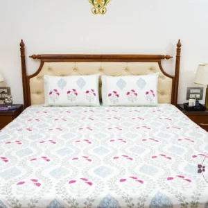 Anjana Hand Block Printed Bedding Set